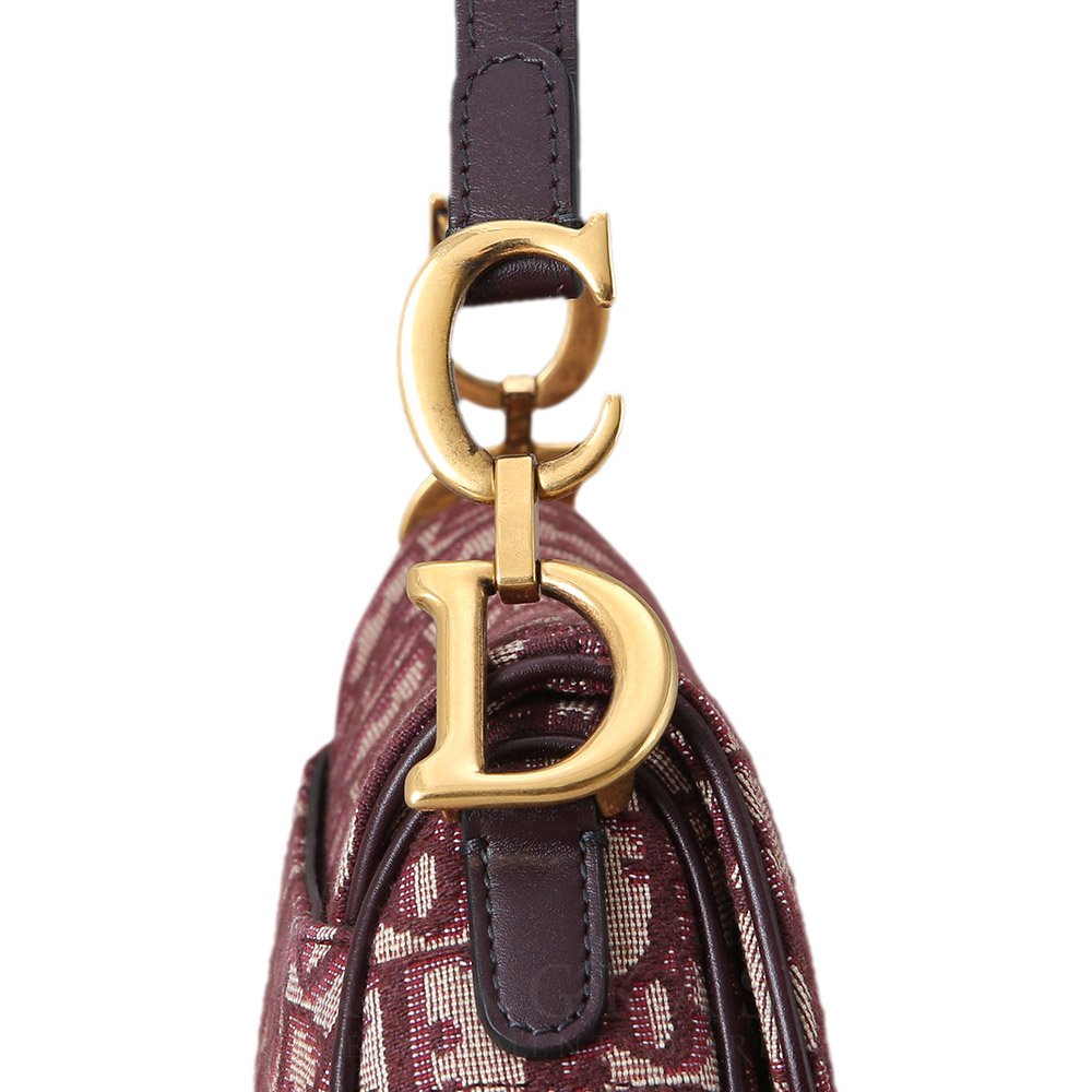 CHRISTIAN DIOR(USED)크리스찬디올 오블리크 새들백 미니 & 스트랩